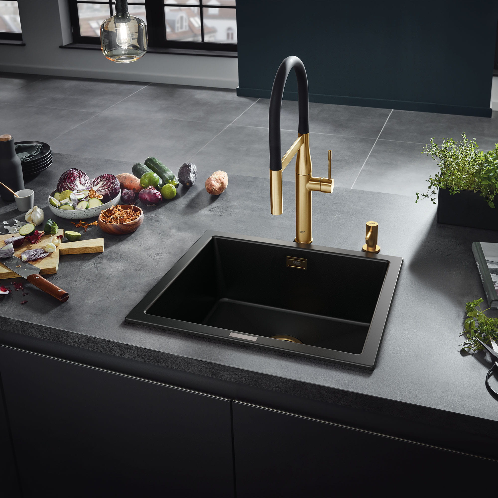 Grohe Brass Kitchen Faucets Things In The Kitchen